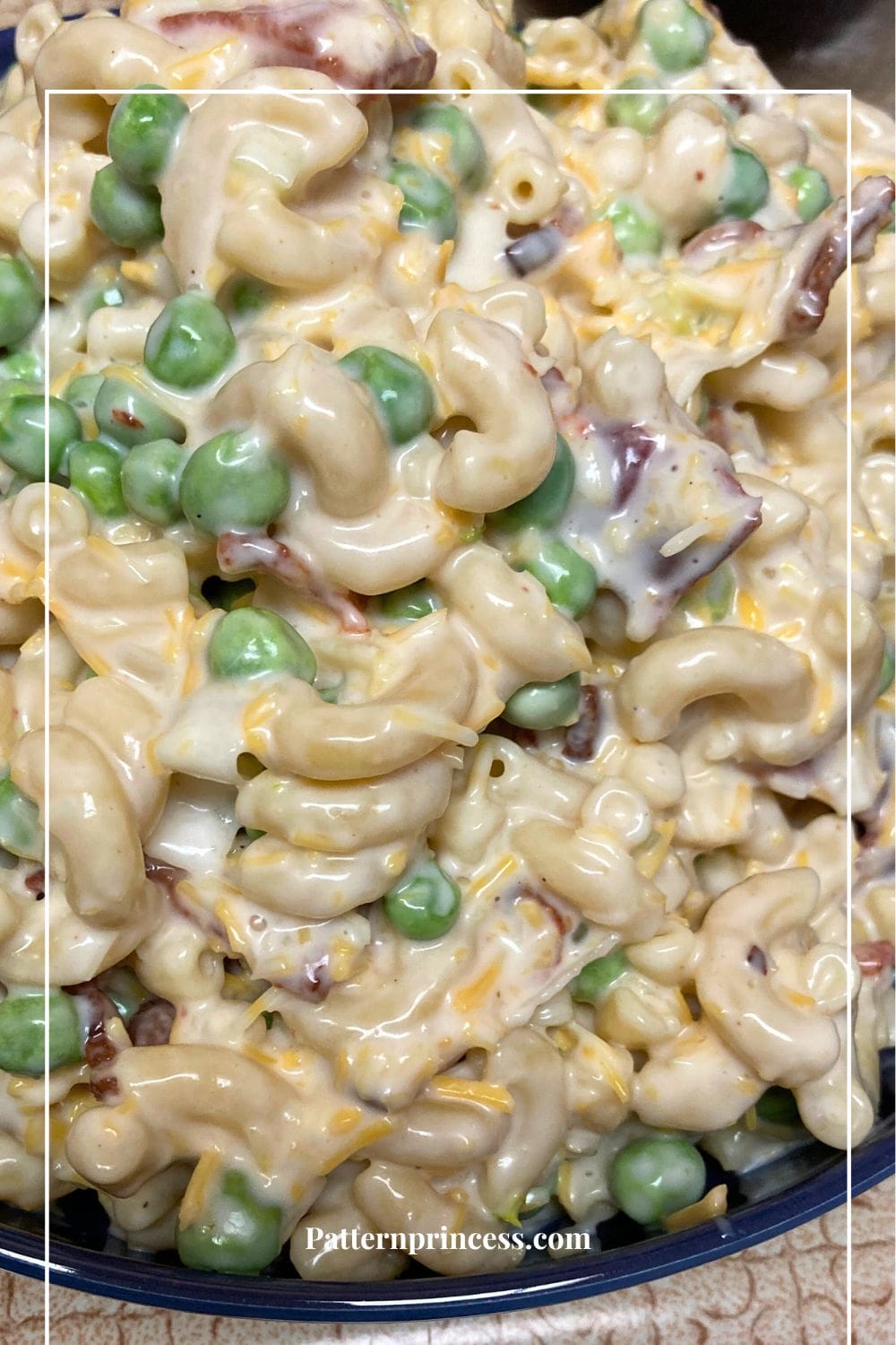 Summertime Macaroni Salad in bowl