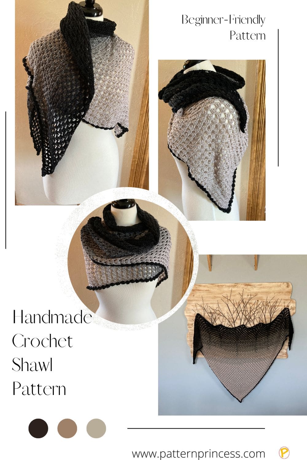 Handmade Crochet Shawl Pattern