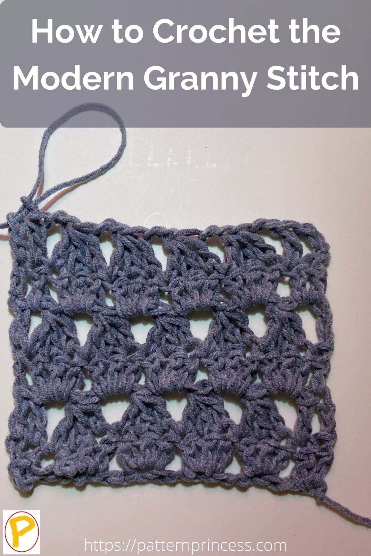 How to Crochet the Modern Granny Stitch