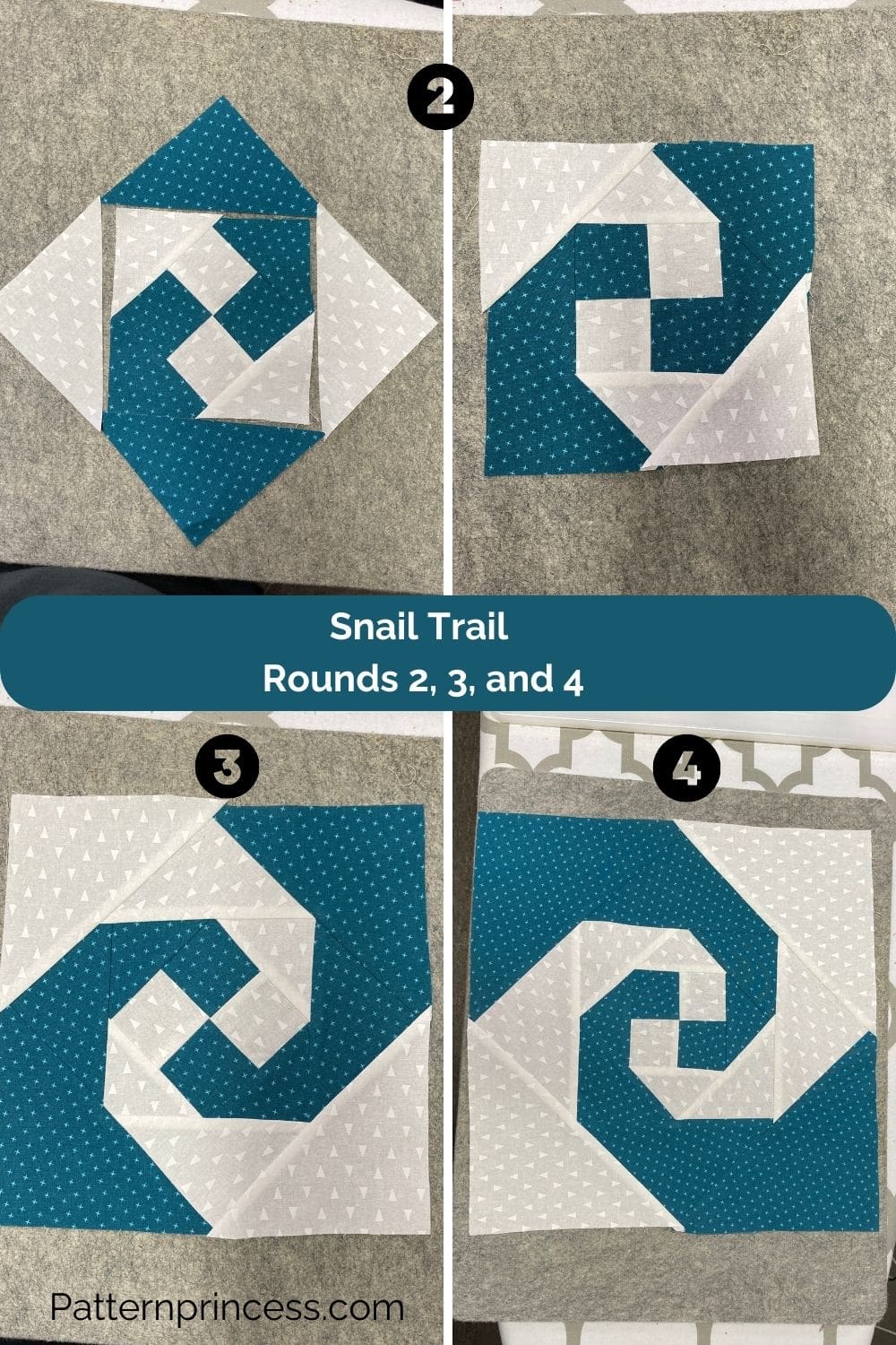 Snail Trail Rounds 2, 3, and 4