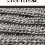 Easy Half Double Crochet Ribbing Stitch Tutorial