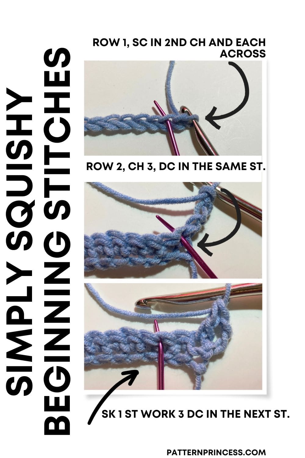 Simply Squishy Beginning stitches