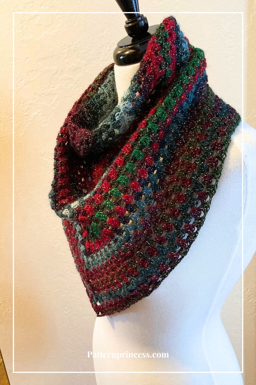 Christmas Scarf Styled
