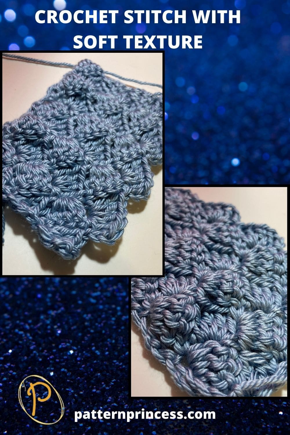 Crochet Stitch with Soft Texture