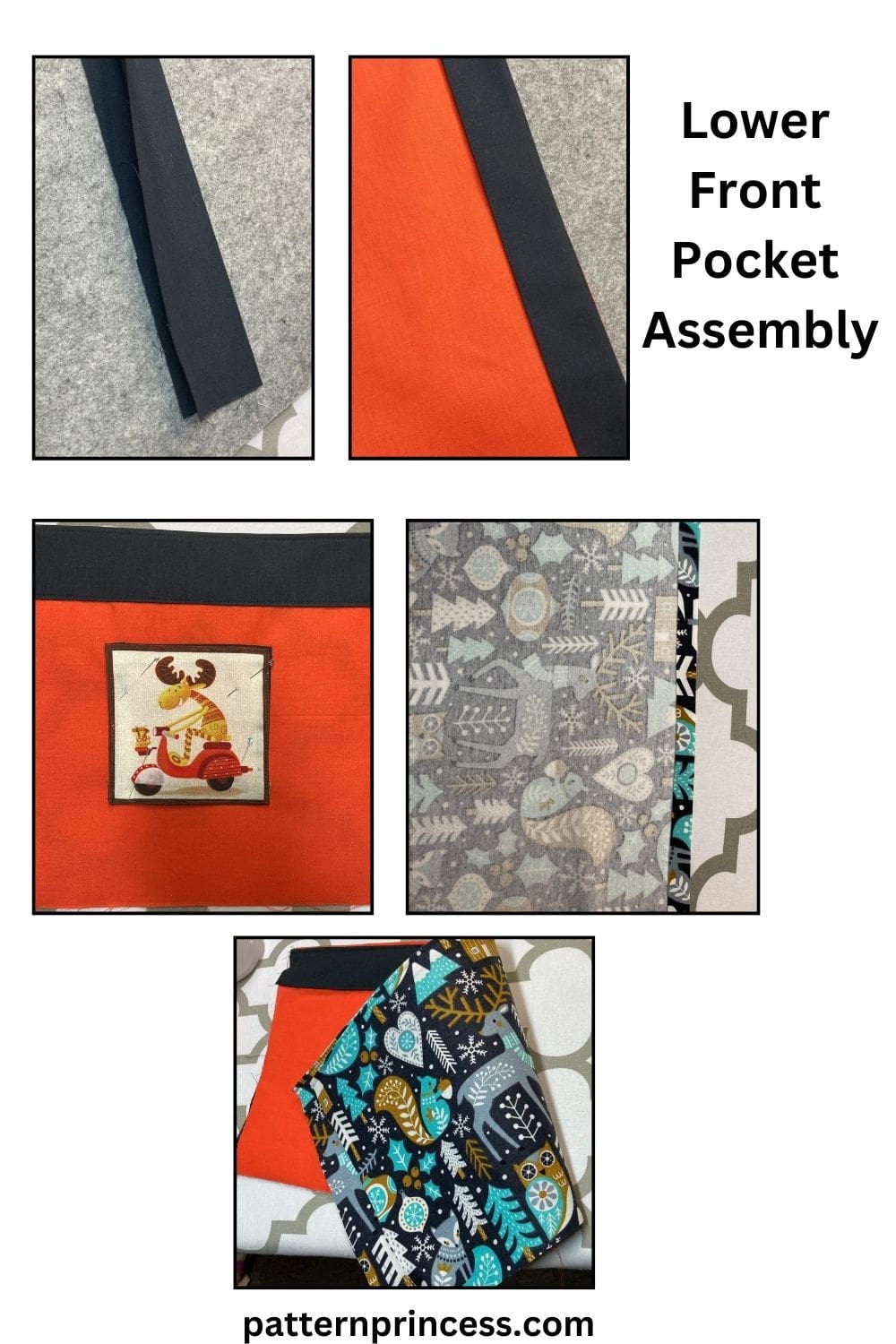 Lower Front Pocket Assembly