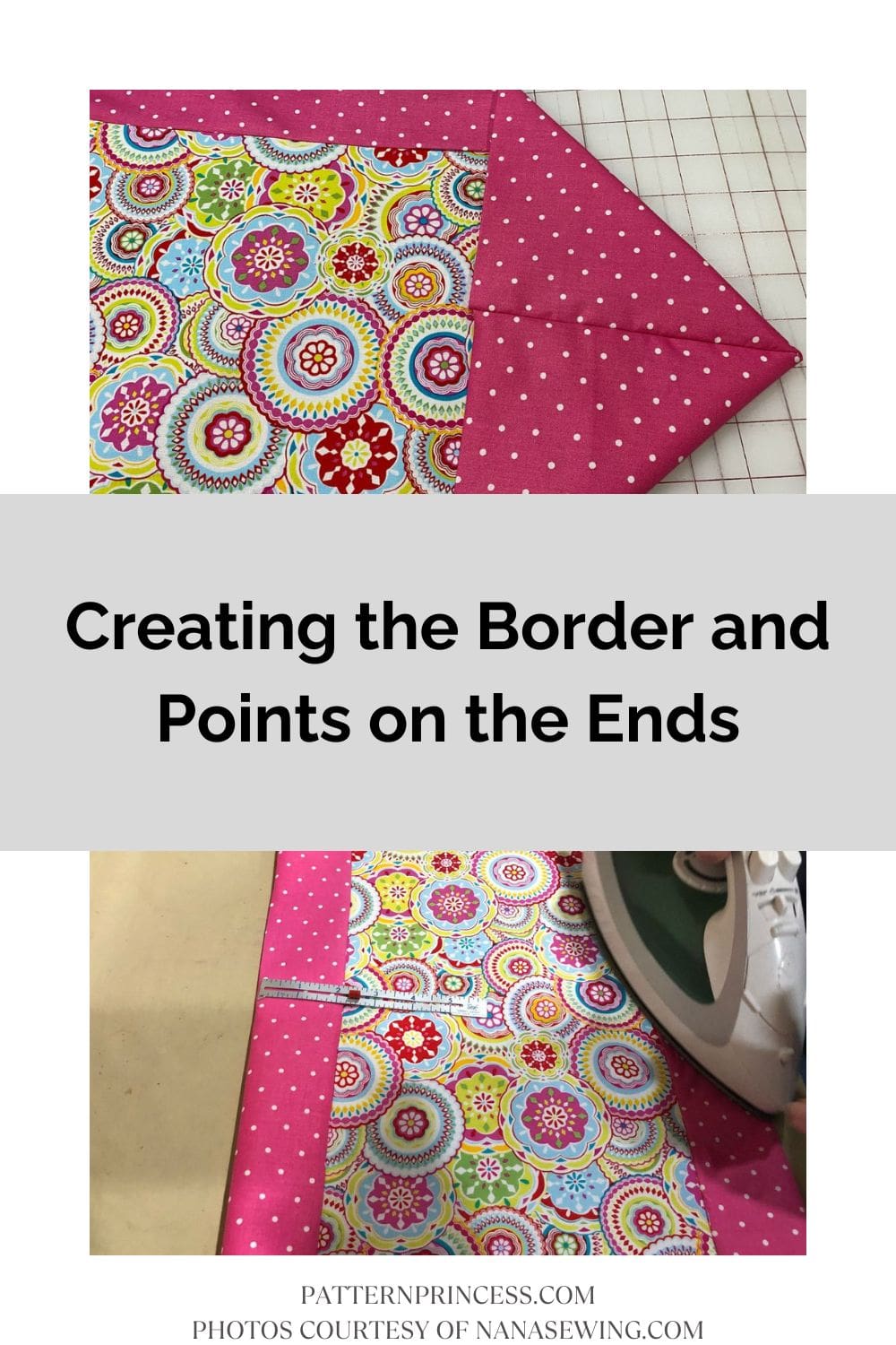 Creating the Border and Points on the Ends