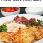 How to Cook Crispy Frozen Hash Browns Pattie