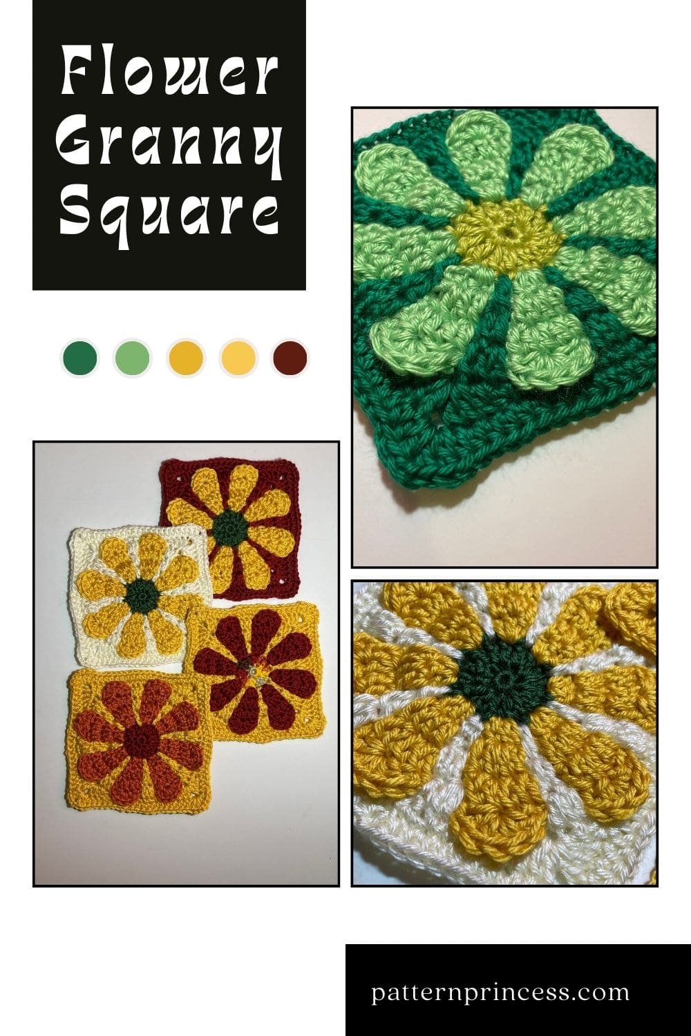 Flower Granny Square