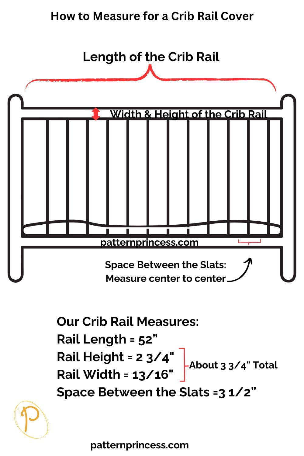 How to Measure for a Crib Rail Cover