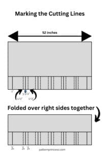 Marking the Cutting Lines