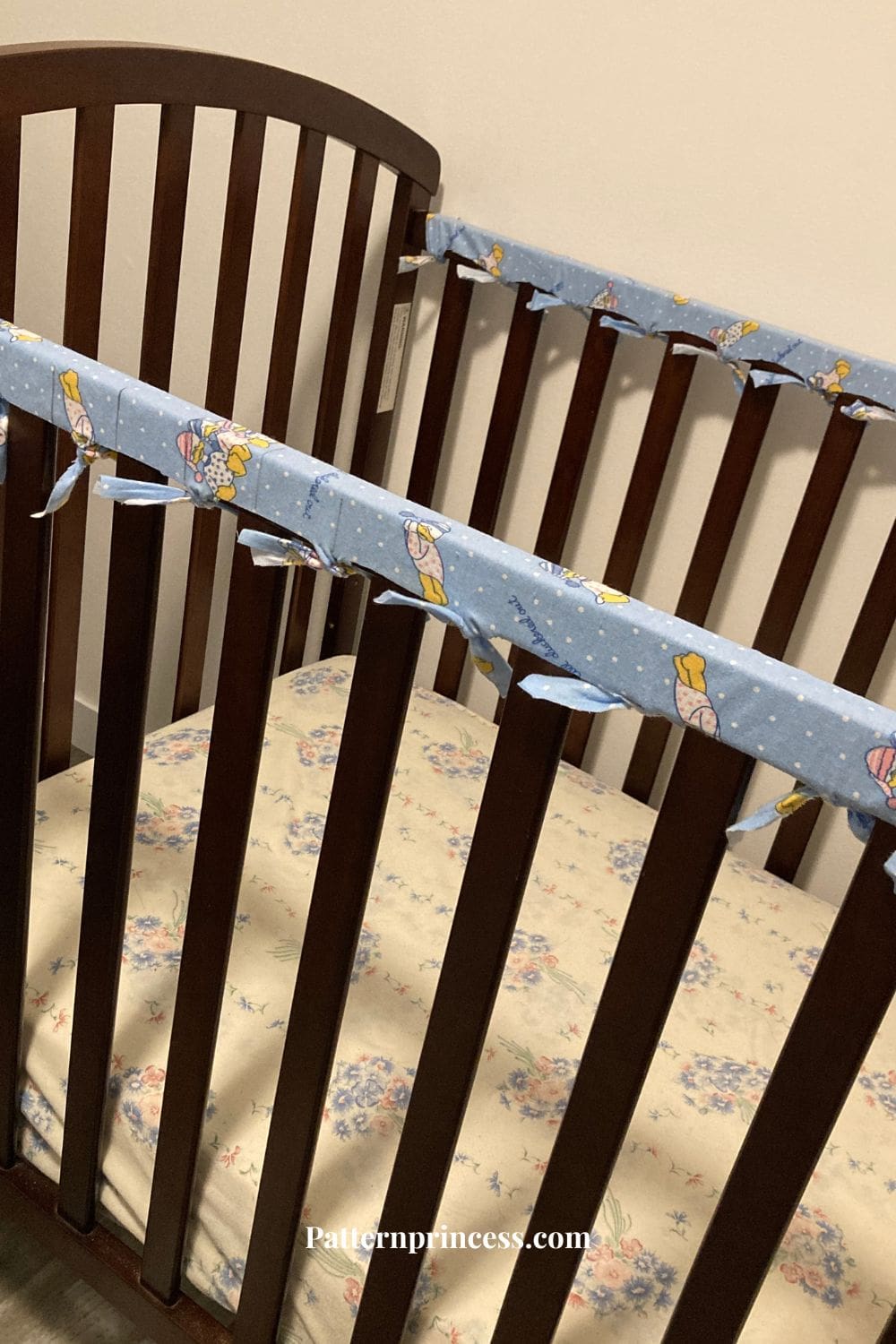 Simple Crib Railing Covering