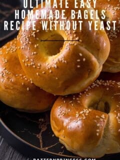 Ultimate Easy Homemade Bagels Recipe Without Yeast