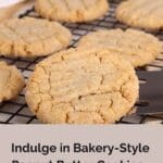 Indulge in Bakery-Style Peanut Butter Cookies