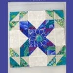 Summer Winds Variation Nine Patch Quilt Block Pattern