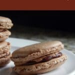 Classic Decadent Chocolate Macarons with Ganache Recipe