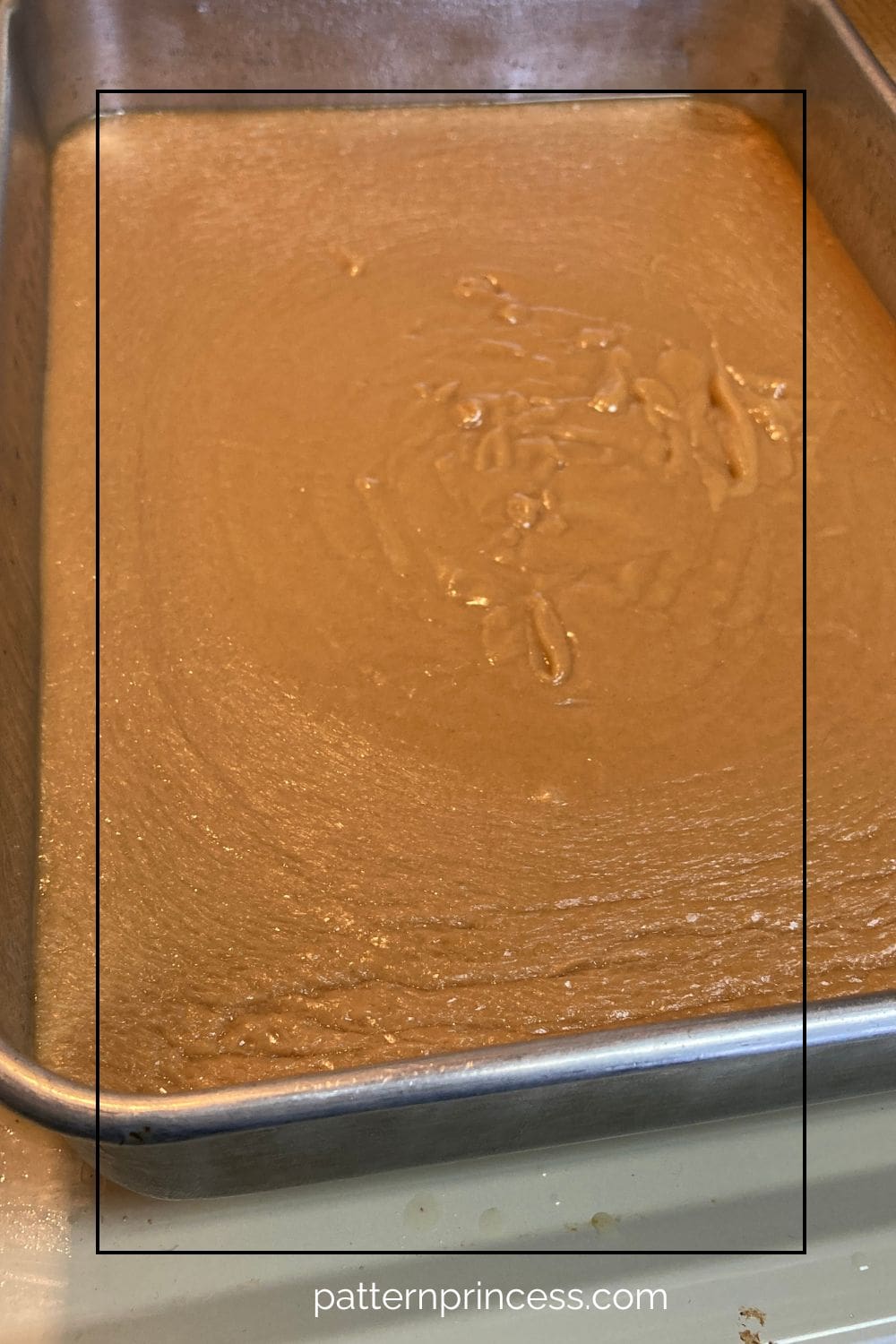 Double Batch of Peanut Butter Fudge Setting Up