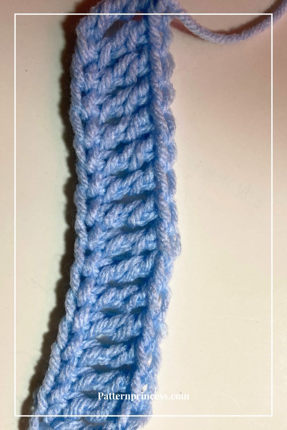 Treble Crochet Chainless Foundation Stitch