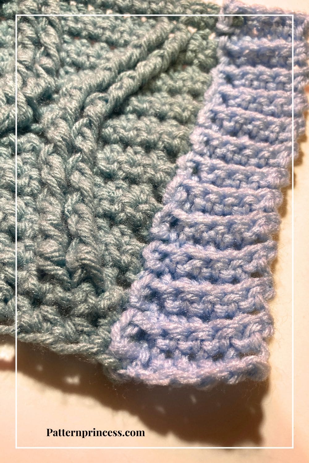 Ribbed Blanket Border