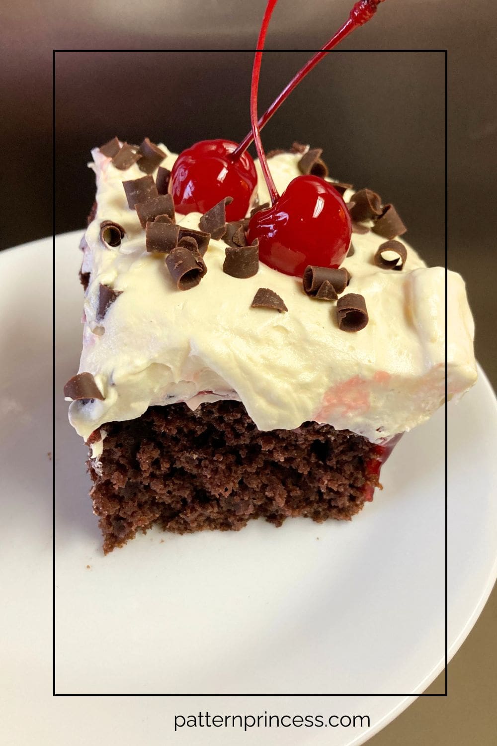 Serving the Moist and Delicious Black Forest Cake