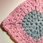 Crochet Circle to Square with Granny Clusters