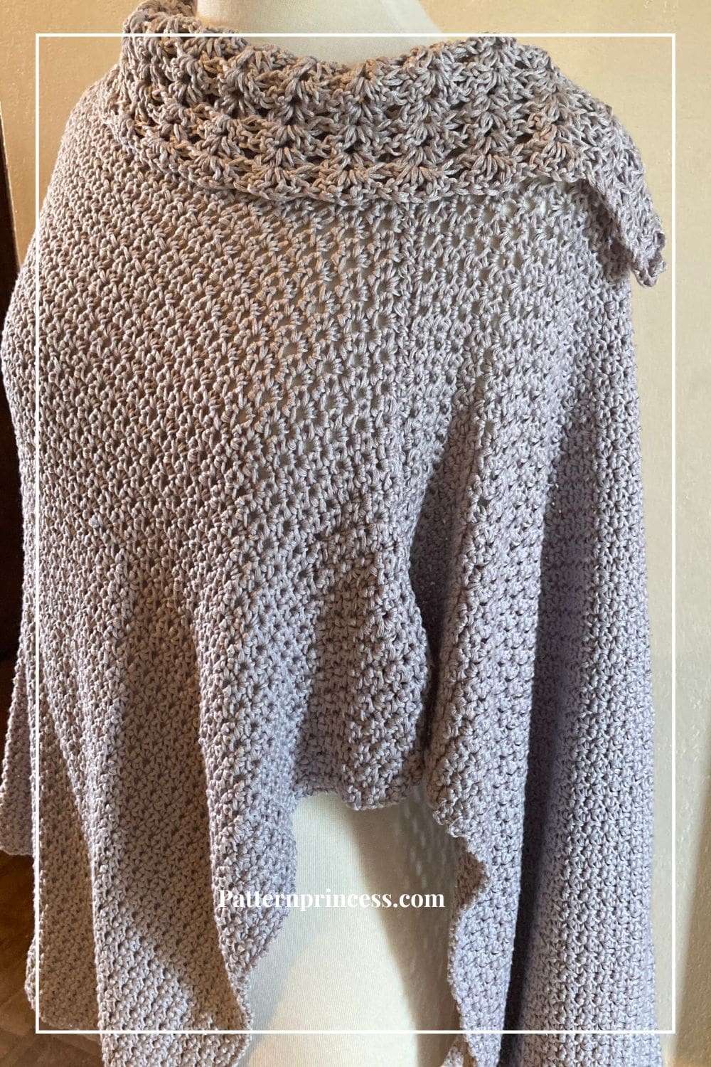 Crochet Poncho Styled