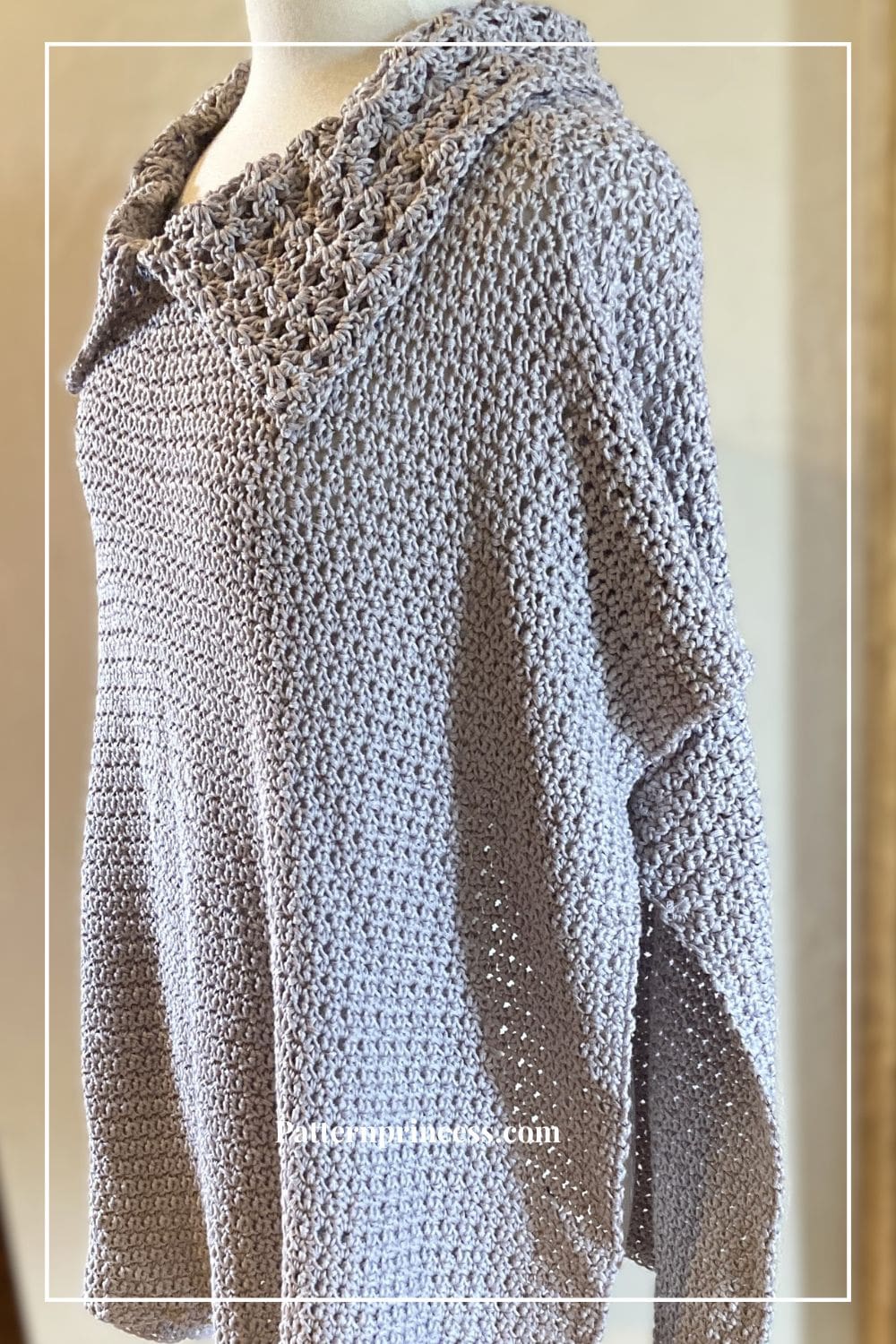 Gorgeous Lightweight Easy to Wear Beginner Poncho