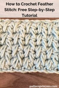 How to Crochet Feather Stitch Free Step-by-Step Tutorial