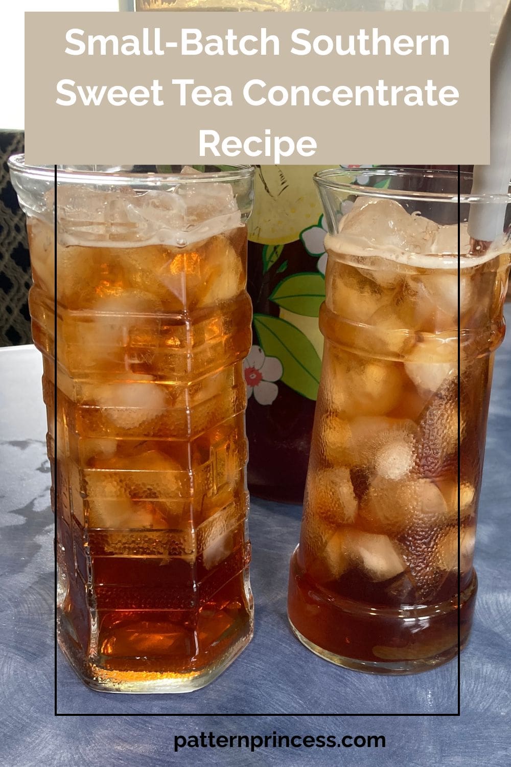Small-Batch Southern Sweet Tea Concentrate Recipe