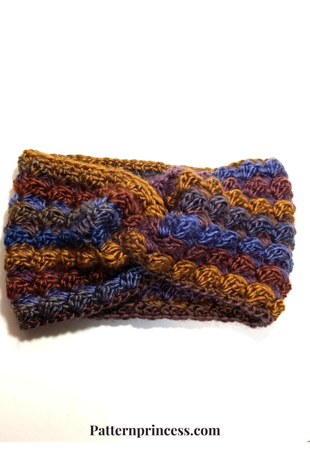 Beginner Friendly Twisted Front Ear Warmer with Texture