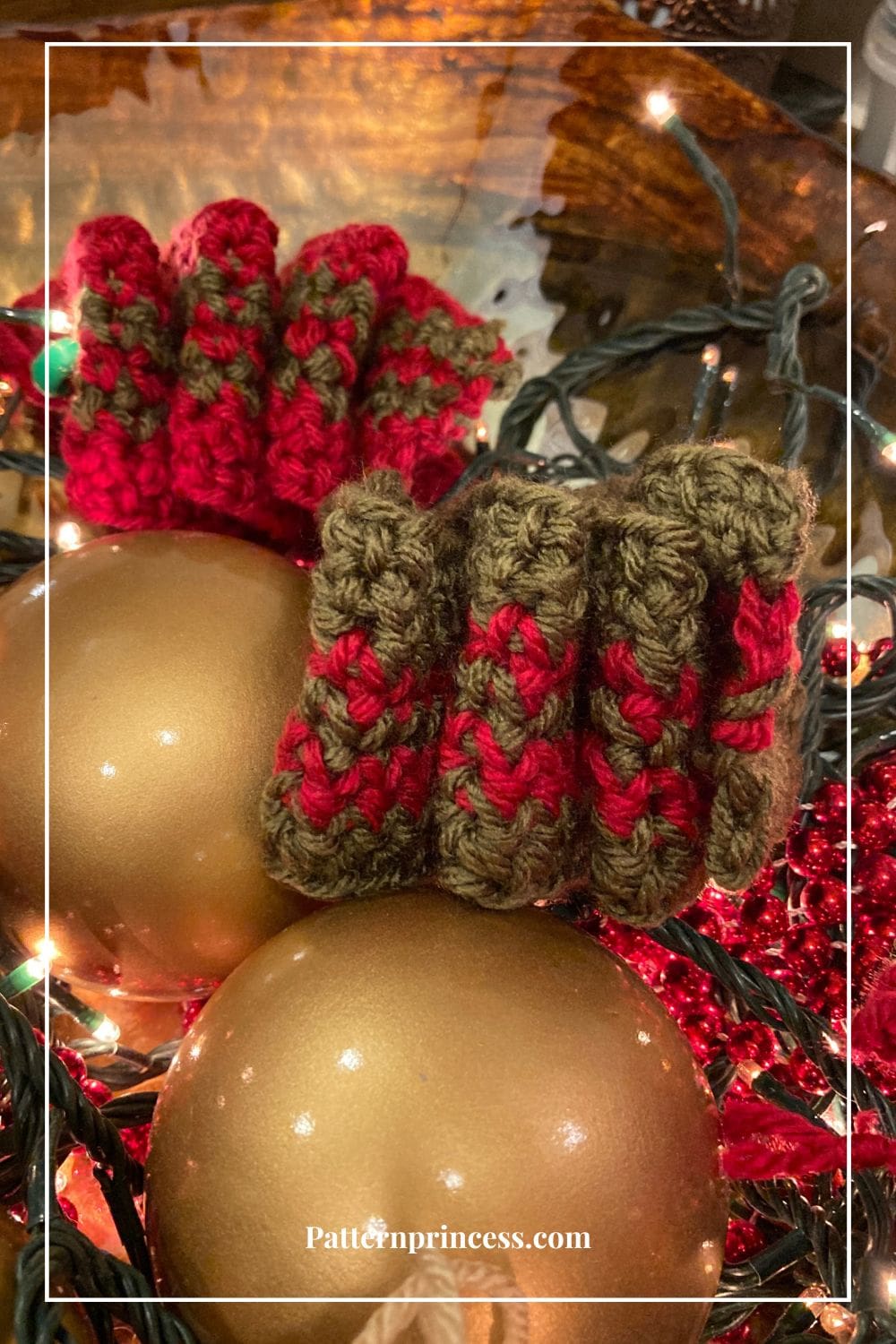 Christmas Ribbon Candy Decor