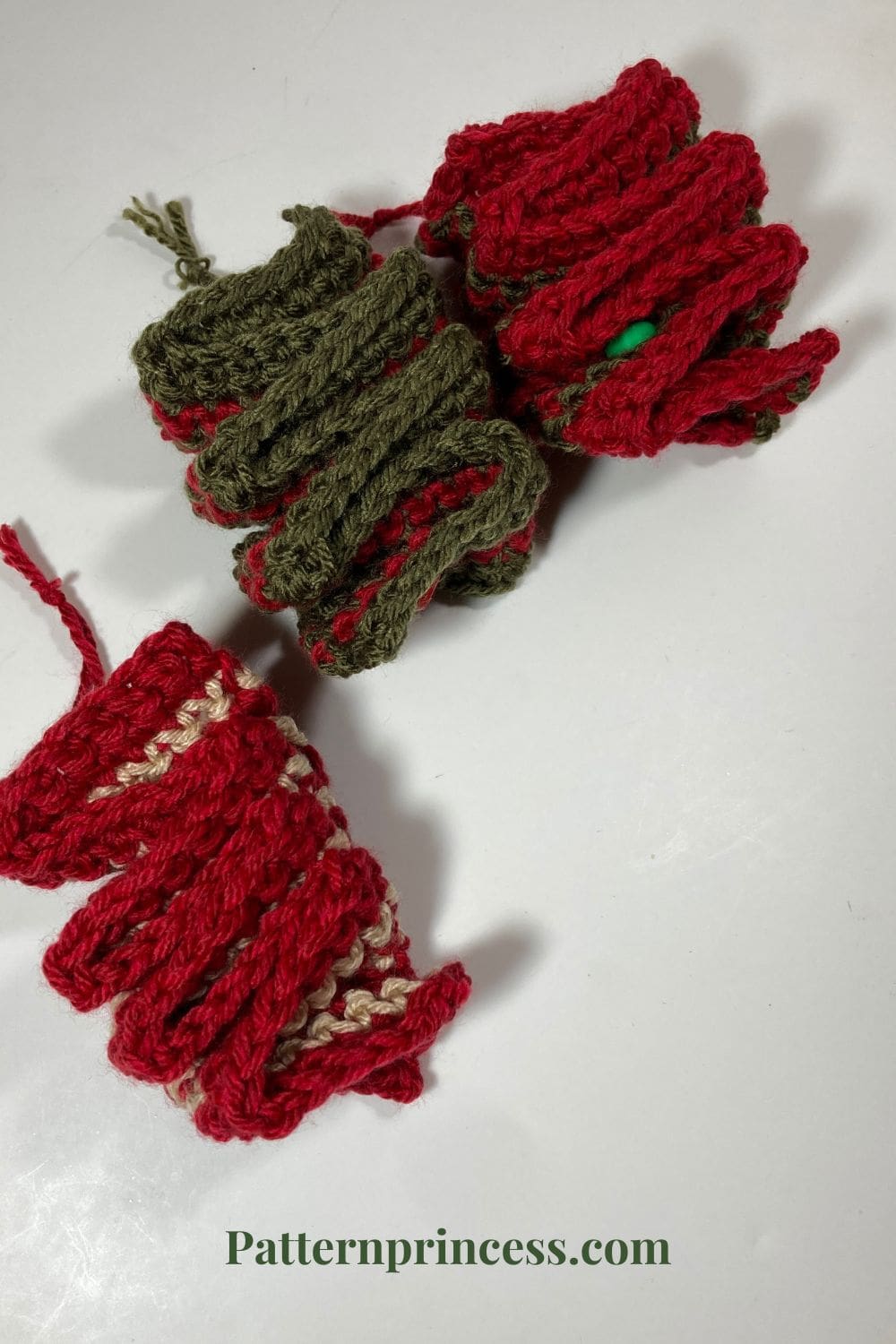 Vintage Ribbon Candy Christmas Decor