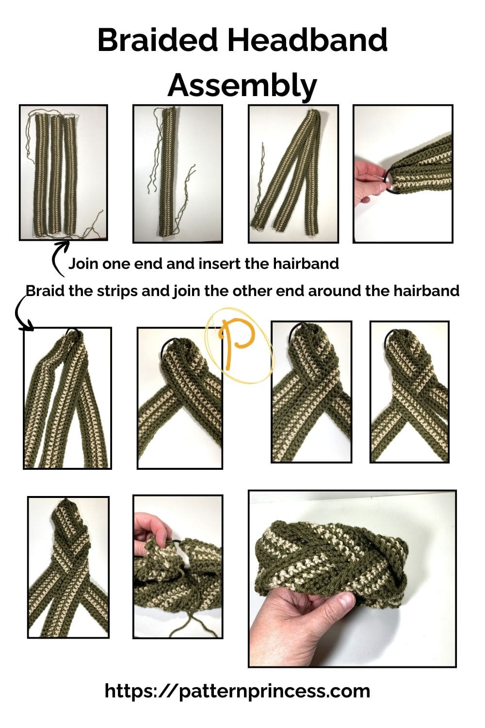 Braided Headband Assembly