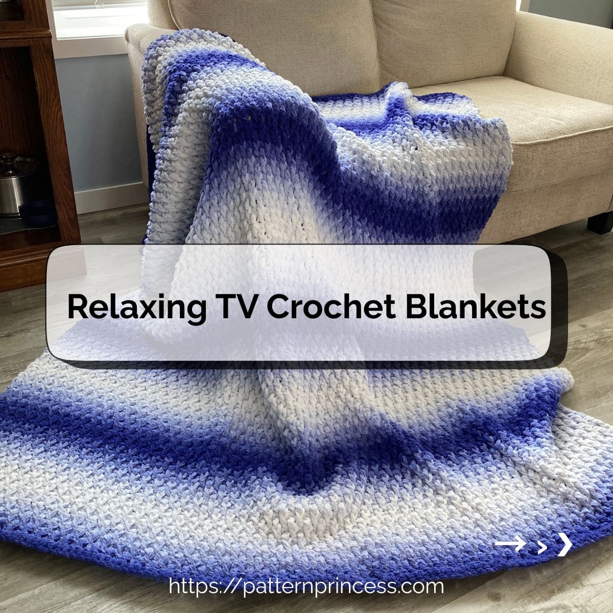 Relaxing TV Crochet Blankets