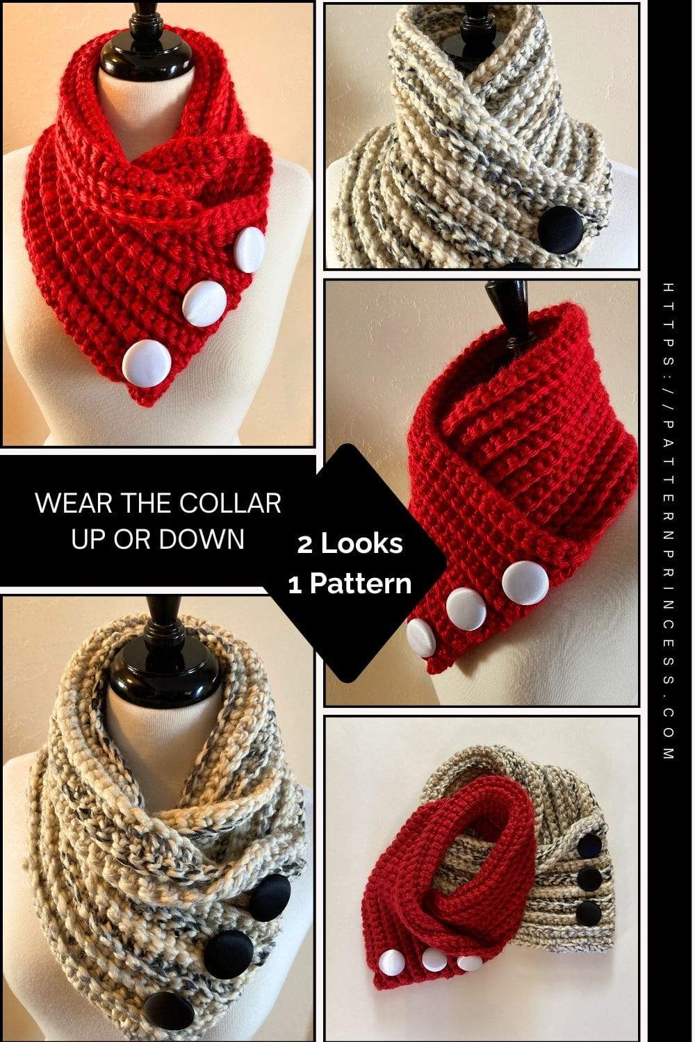 Wear the Collar Up or Down