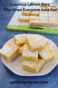 Luscious Lemon Bars (The Ones Everyone Asks For)