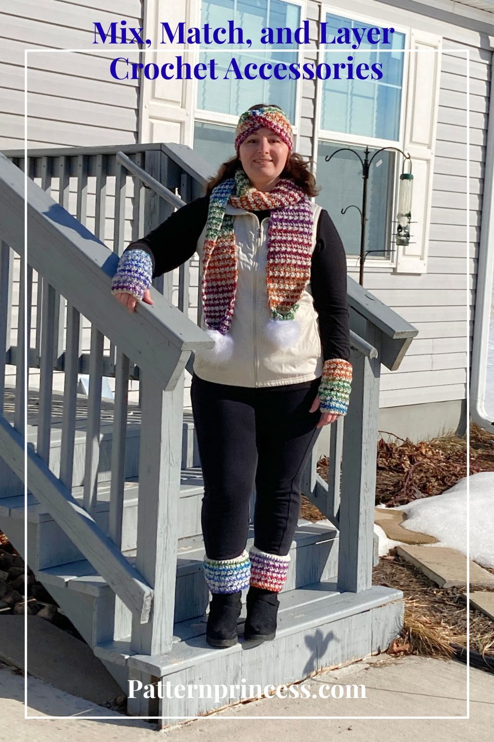 Mix, Match, and Layer Crochet Accessories