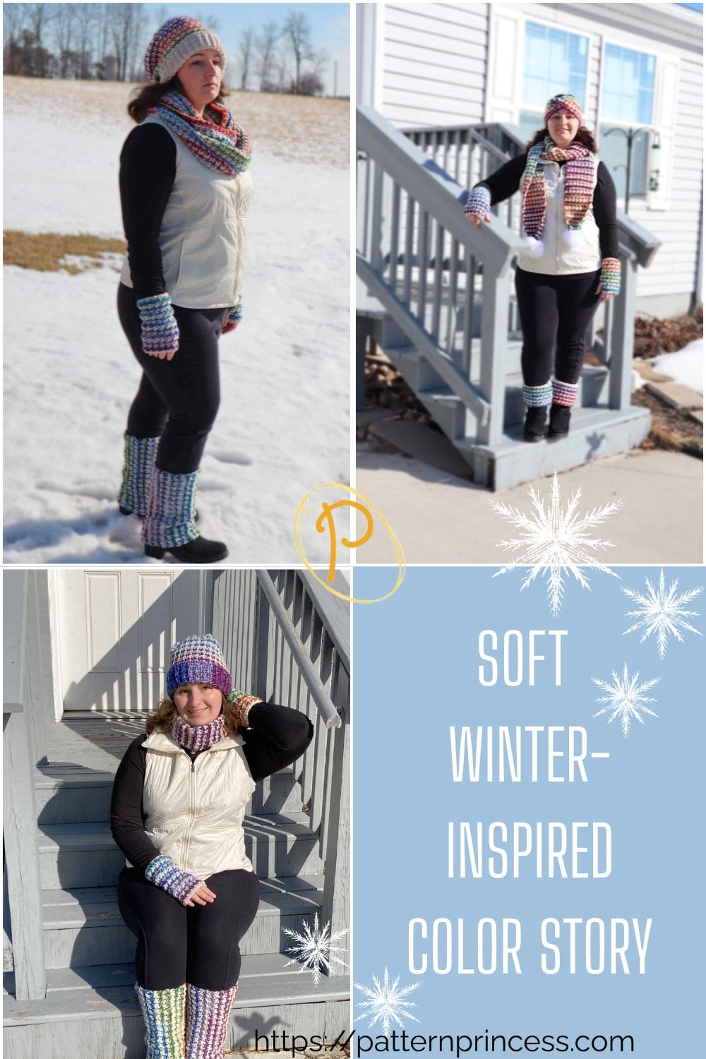 Soft winter-inspired color story Crochet Patterns
