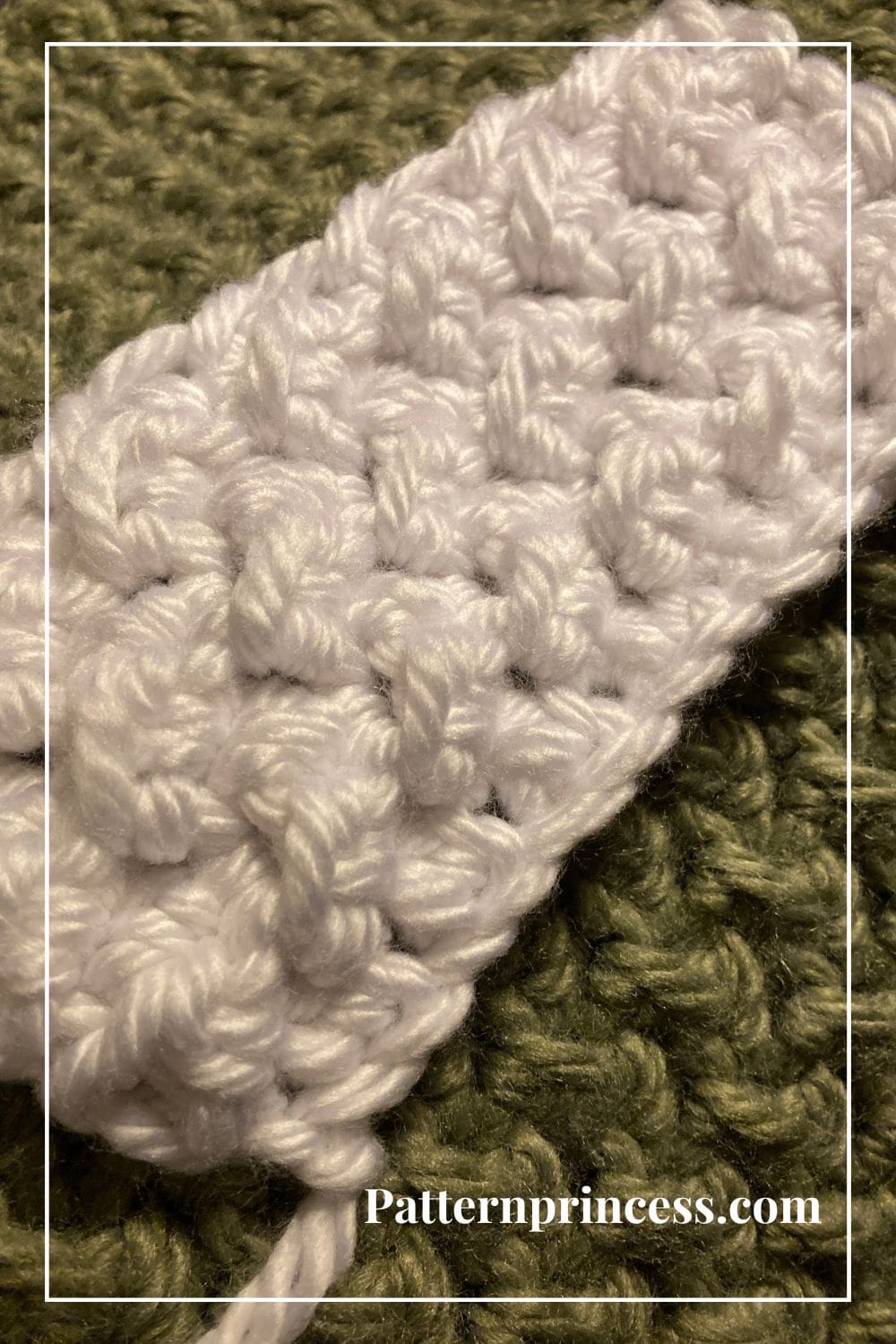 Bulky Weight Yarn Even Moss Stitch