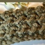 Even Moss Stitch Crochet Tutorial (Easy, Reversible Texture)