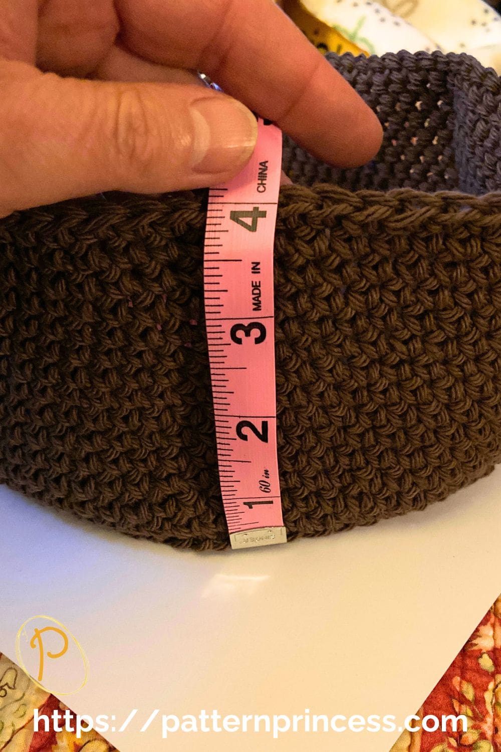 Measure for Yarn Gauge