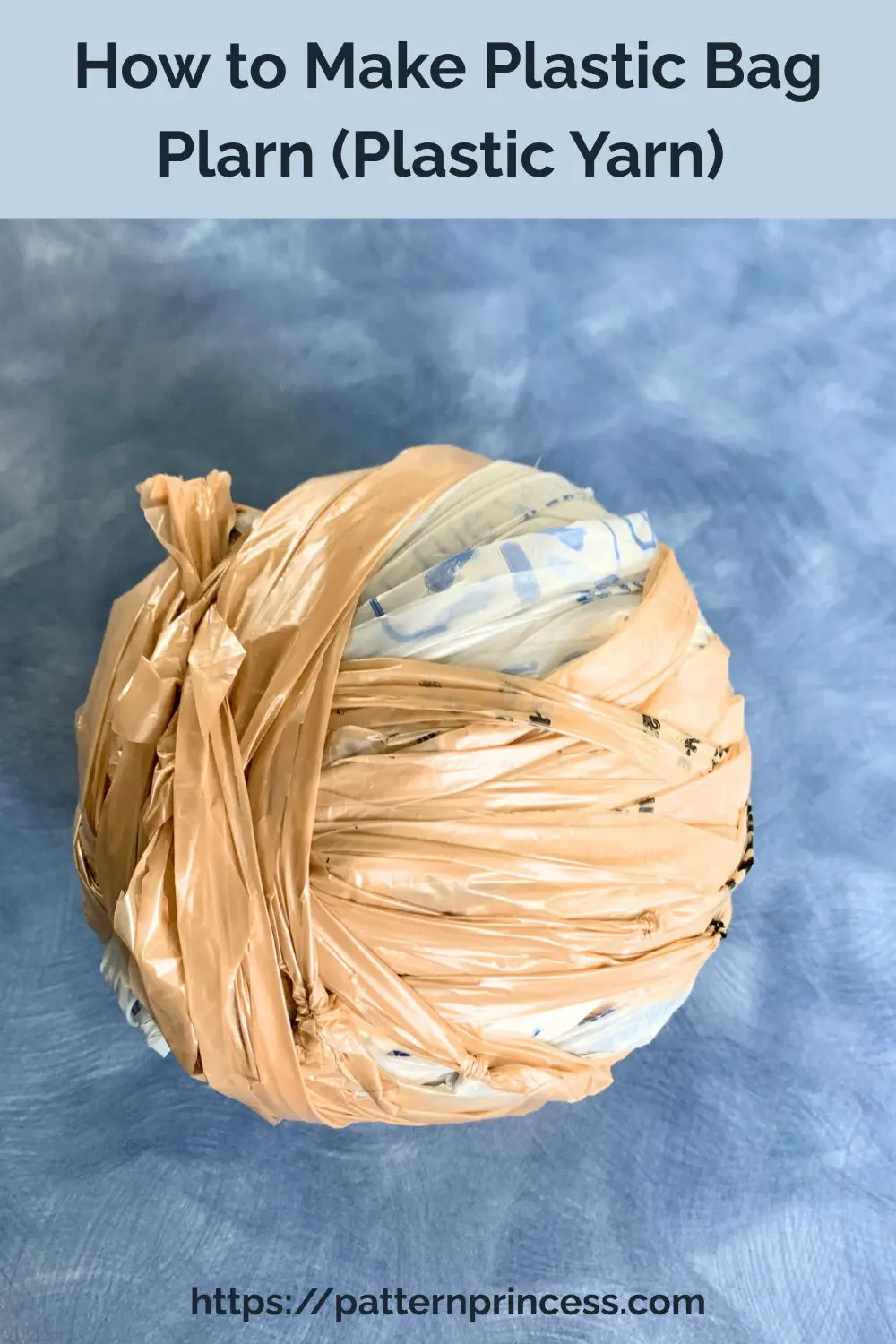 How to Make Plastic Bag Plarn (Plastic Yarn)