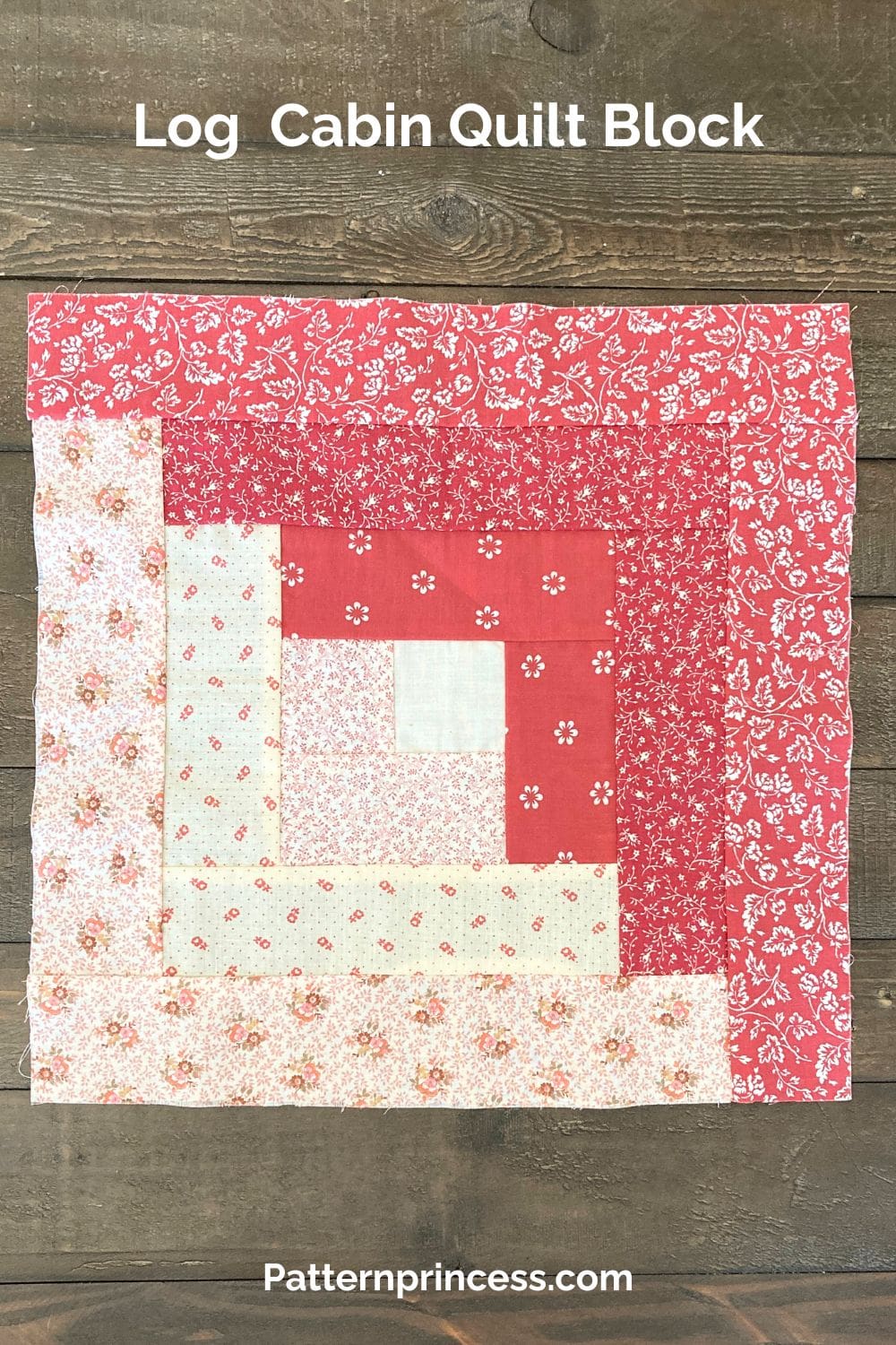 Log Cabin Quilt Block