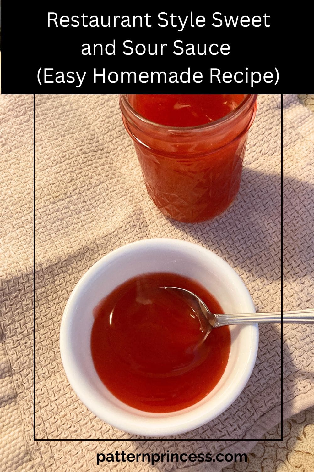 Restaurant Style Sweet and Sour Sauce (Easy Homemade Recipe)