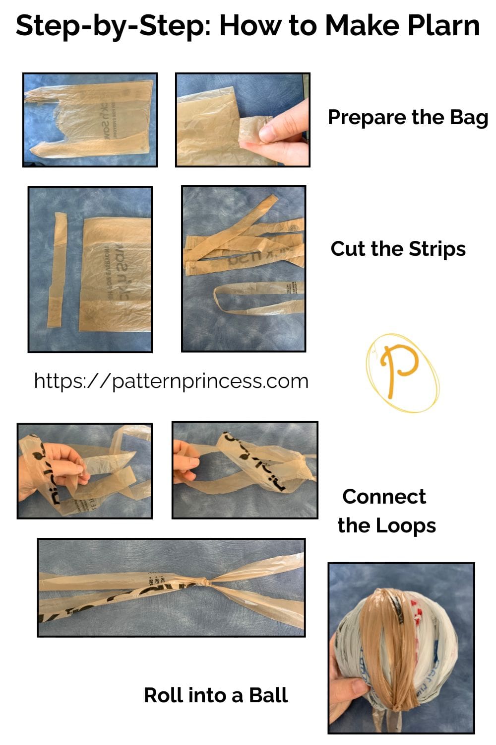 Step-by-Step How to Make Plarn