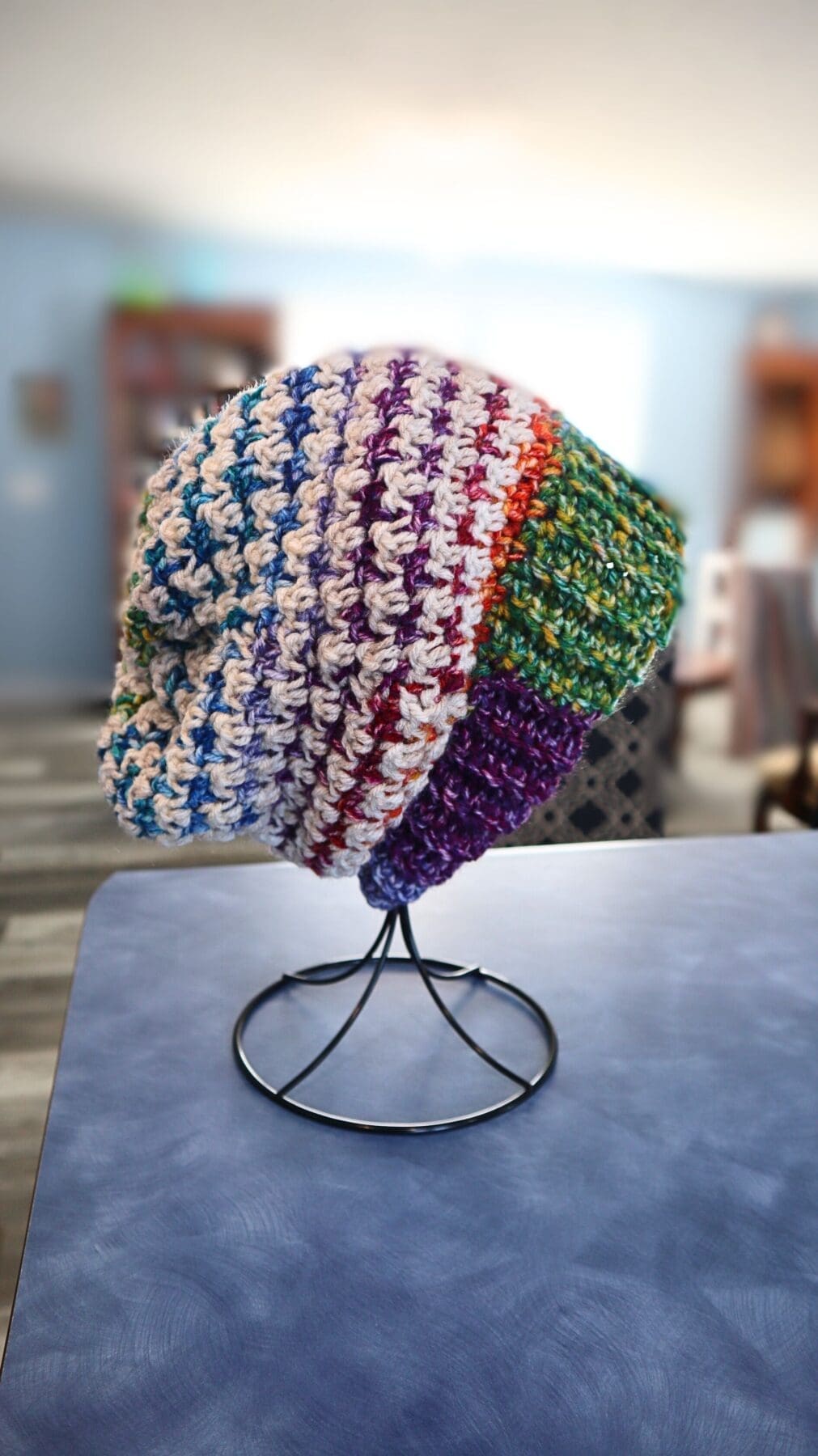 Frost blossom Hat Smaller Side