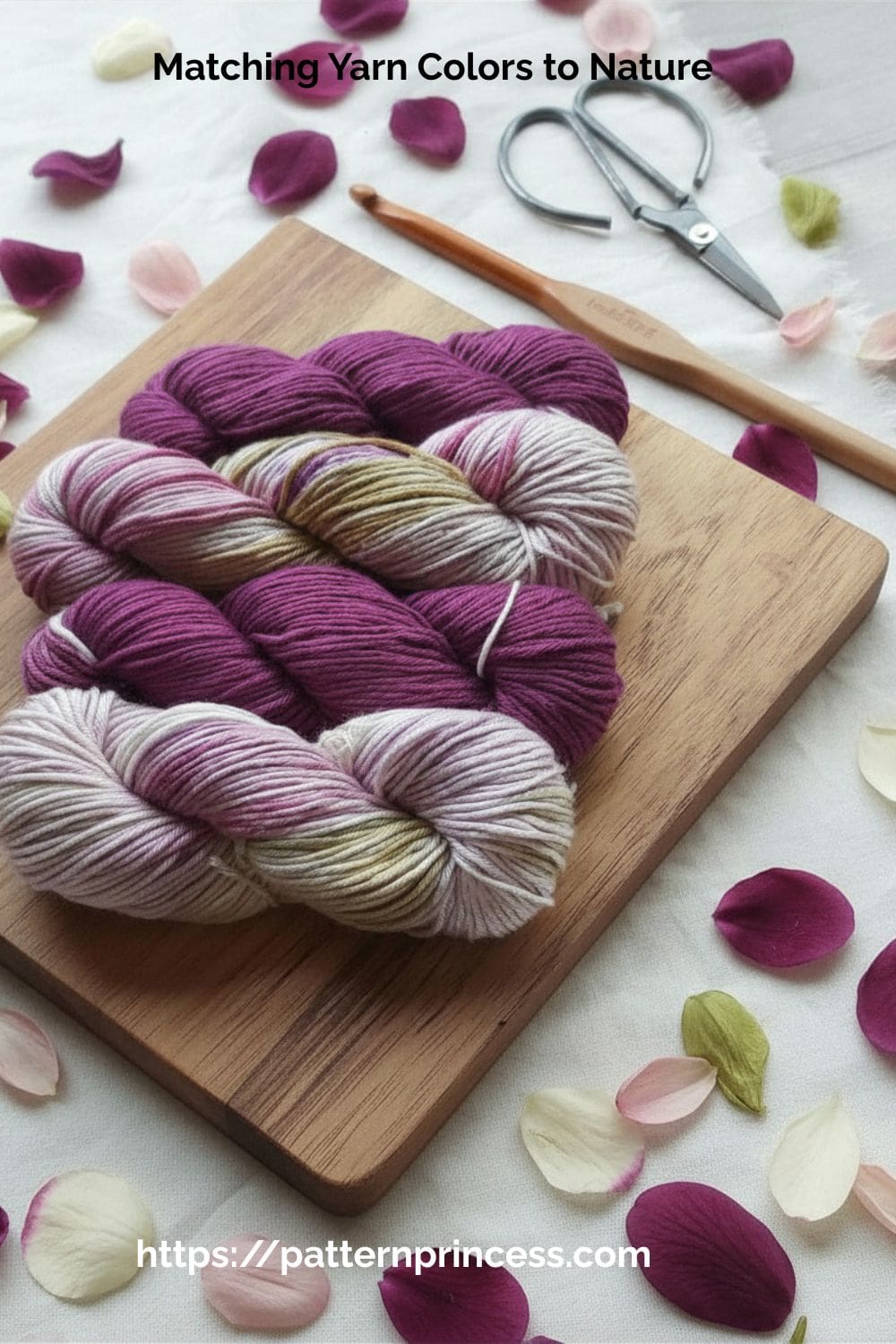 Matching Yarn Colors to Nature