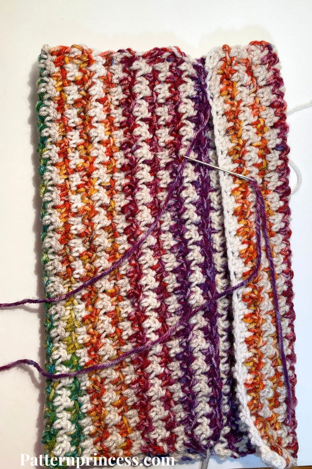 Sewing the Ends Together for Leg Warmers
