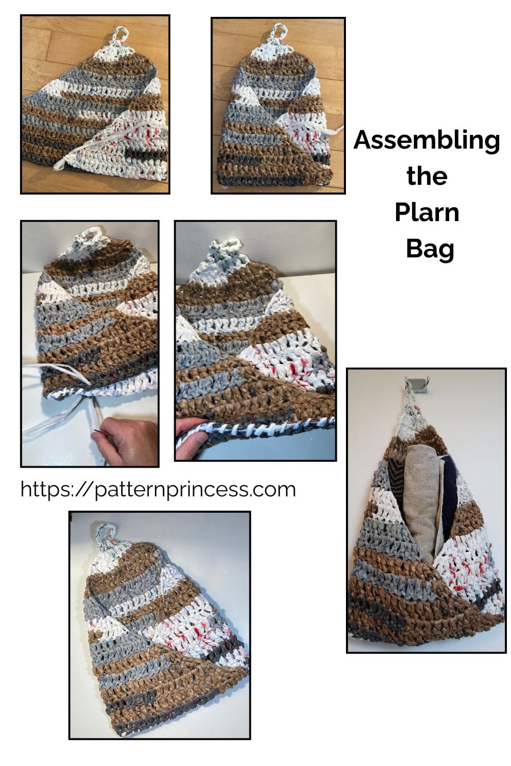 Assembling the Plarn Bag