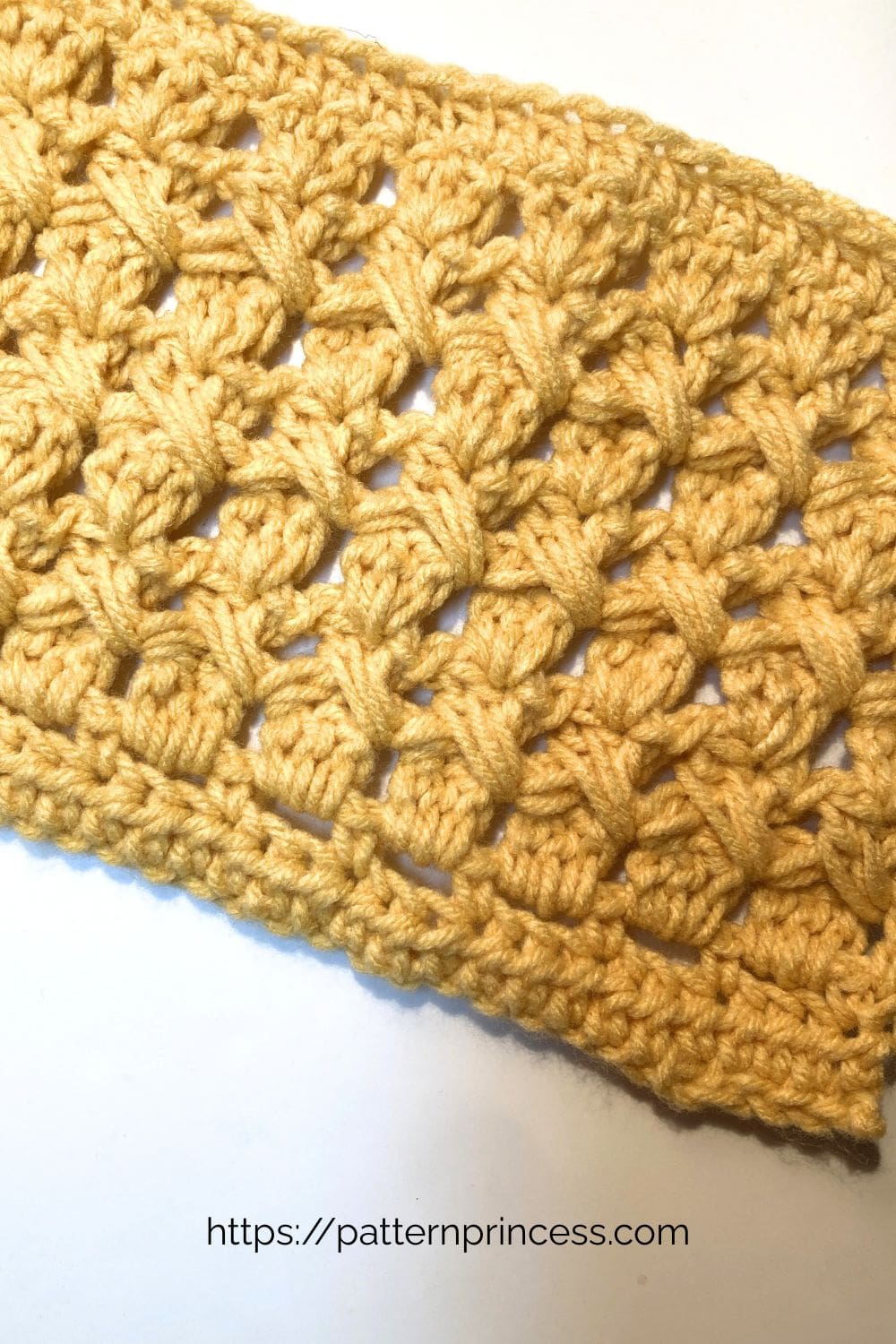 Crossweave Crochet Stitch in Medium Weight Yarn