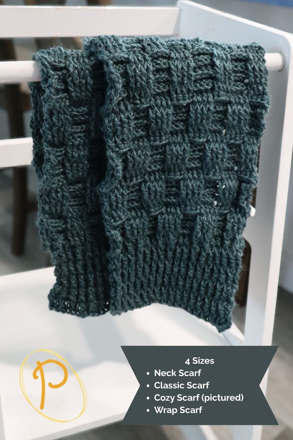 Pine Ridge Scarf in 4 Sizes